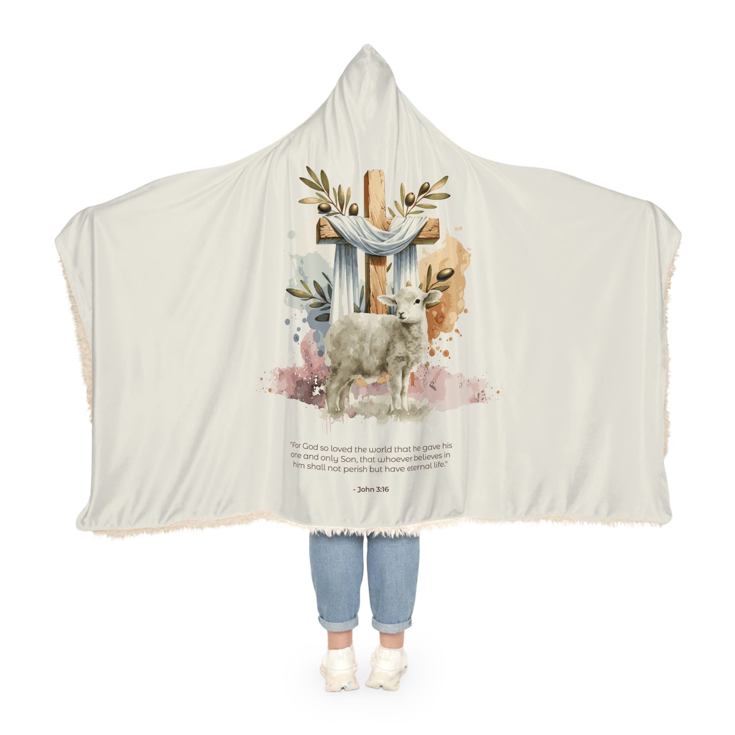 Snuggle Blanket - John 3:16