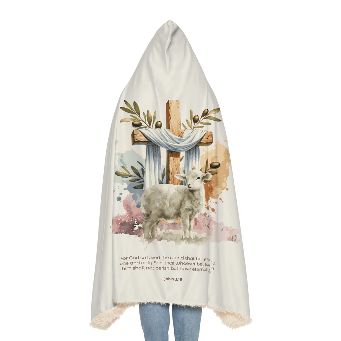 Snuggle Blanket - John 3:16